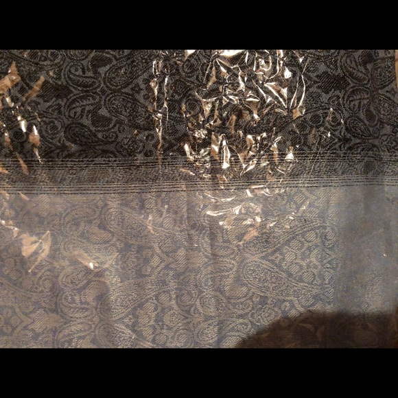 Blue two tone scarf - Picture 2 of 2